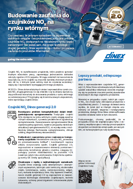 NOx-sensors: Building Trust in the Aftermarket